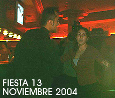 Ver el reportaje fotográfico de la fiesta del 13 de noviembre de 2004