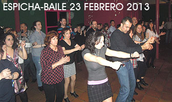Ver el reportaje fotográfico de la espicha-baile del 23 de febrero de 2013