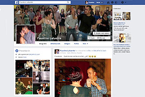 Date una vuelta por el perfil de faux en Facebook. Copyright © www.bailafacil.es