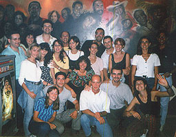 Bar el Cubanísimo en 1997, cuando la salsa empezaba a llegar a Gijón. Copyright © www.bailafacil.es