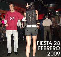 Ver el reportaje fotográfico de la fiesta del 28 de febrero de 2009