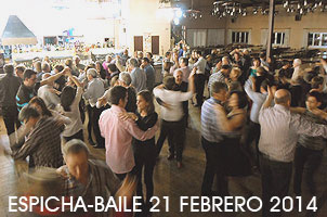 Ver el reportaje fotográfico de la espicha-baile del 21 de febrero de 2014