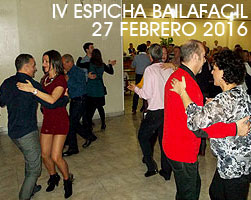 Ver el reportaje fotográfico de la IV Espicha BAILAFACIL celebrada el 27 de febrero de 2016