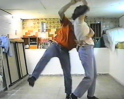 Jose y Carmen bailando jive en Quintueles en 1994